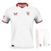 Virallinen Fanipaita + Shortsit Sevilla FC Kotipelipaita 2023-24 - Lasten